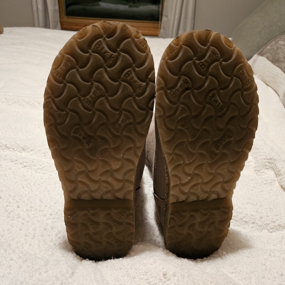 Birkenstock Uppsala Shearling Suede Winter Boots- Taupe - Picture 6 of 9